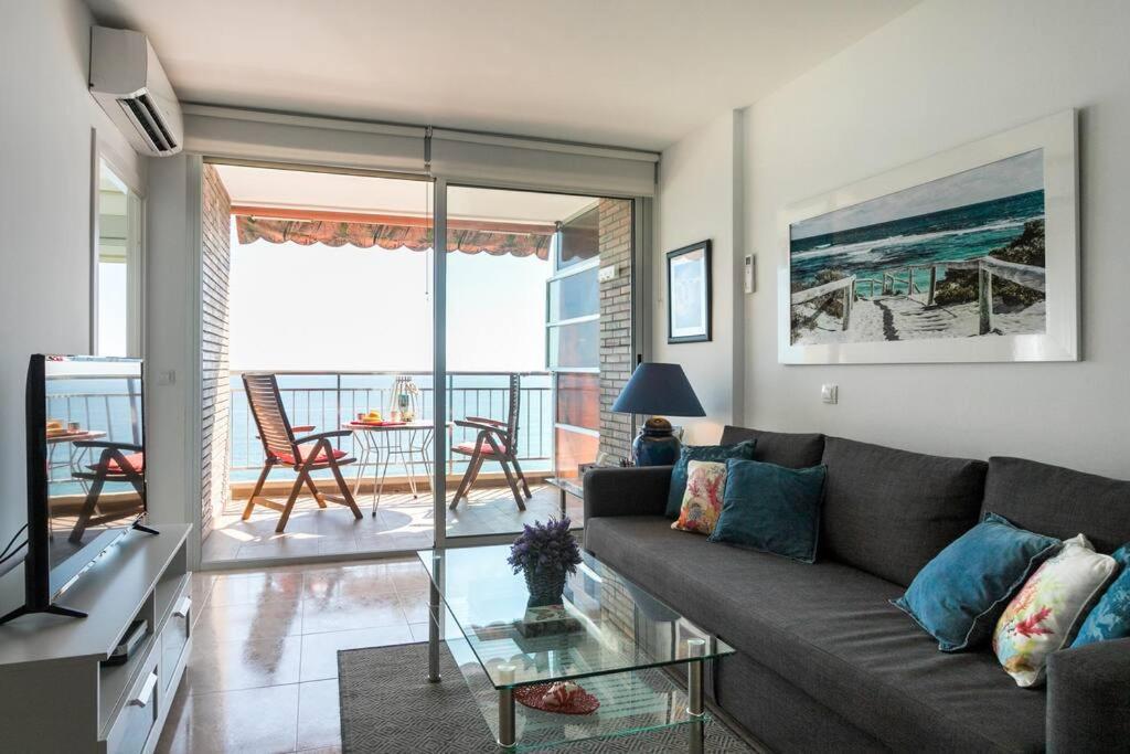 Apartamento Con Vistas Al Mar Primera Linea De Playa Del Postiguet Аликанте Екстериор снимка
