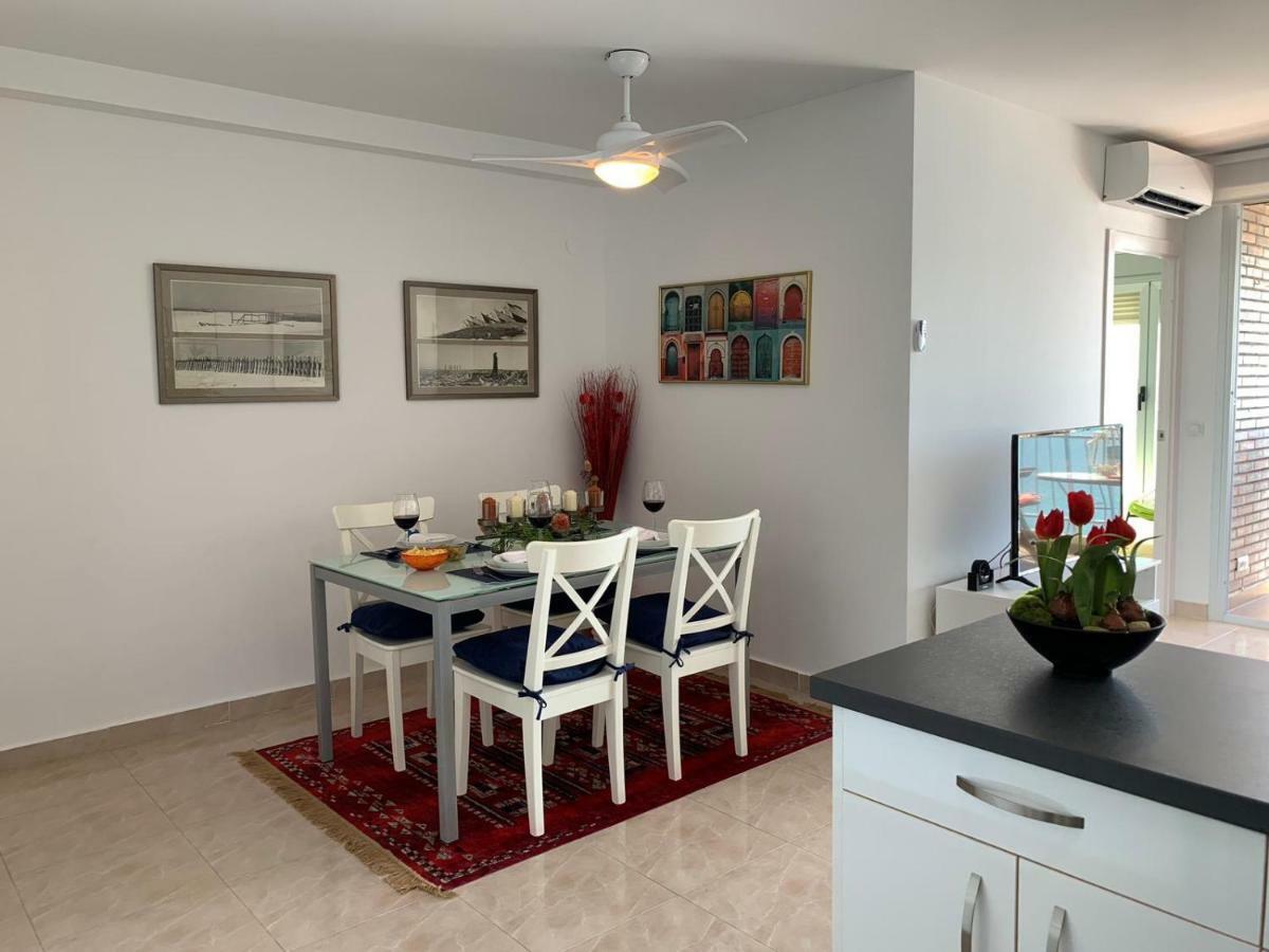 Apartamento Con Vistas Al Mar Primera Linea De Playa Del Postiguet Аликанте Екстериор снимка