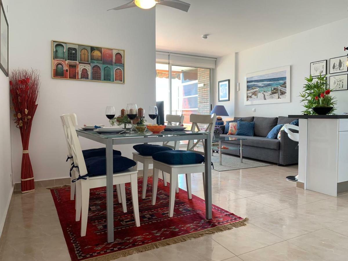 Apartamento Con Vistas Al Mar Primera Linea De Playa Del Postiguet Аликанте Екстериор снимка